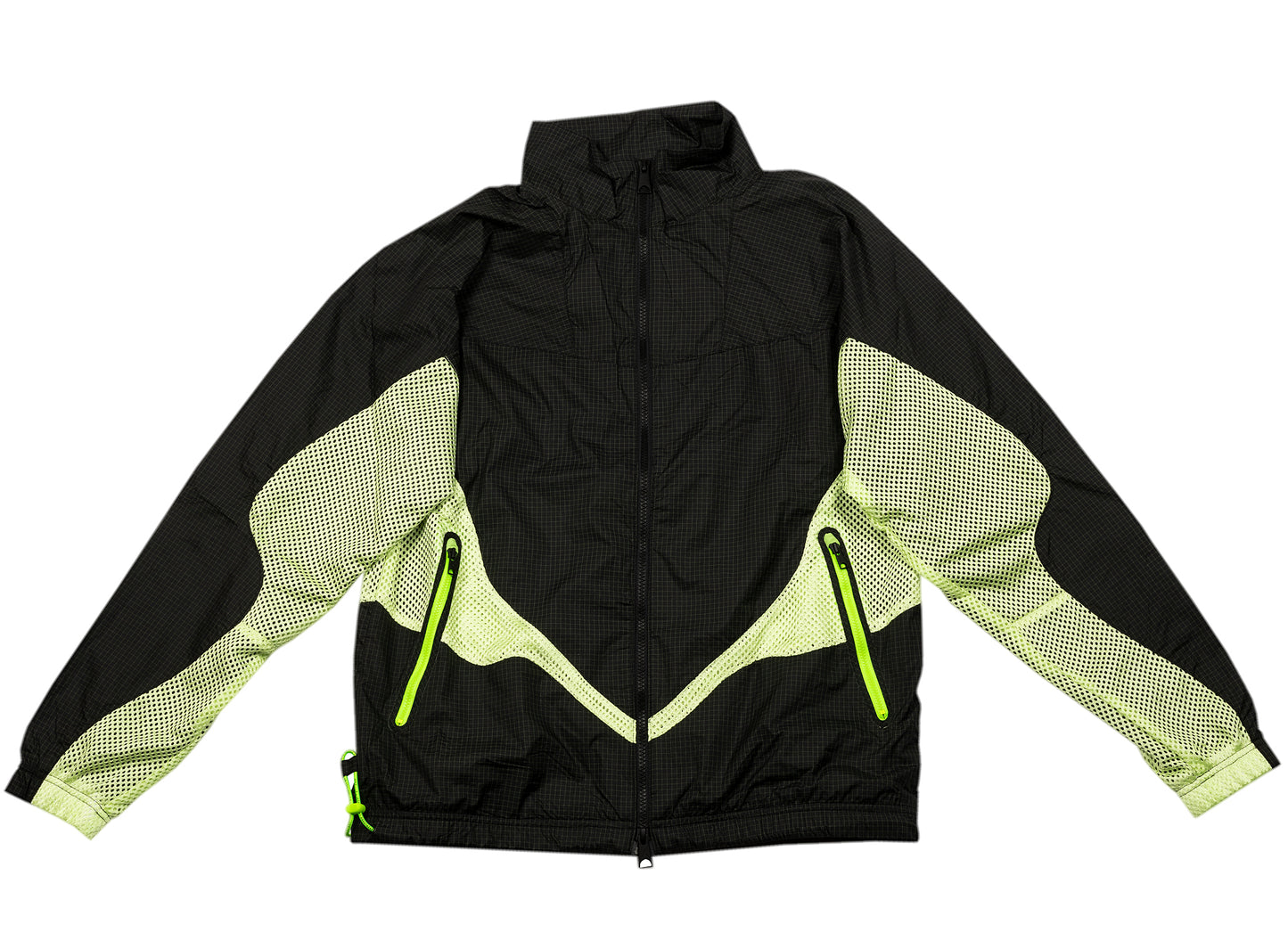 Jordan 23 Engineered Track Jacket in Black / Light Liquid Lime / Electric Green