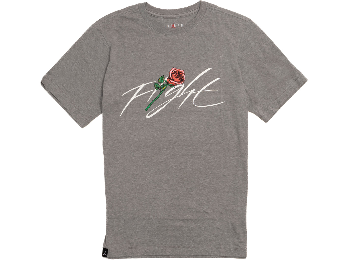 Jordan Brand Sorry S/S Crew Tee in Carbon Heather