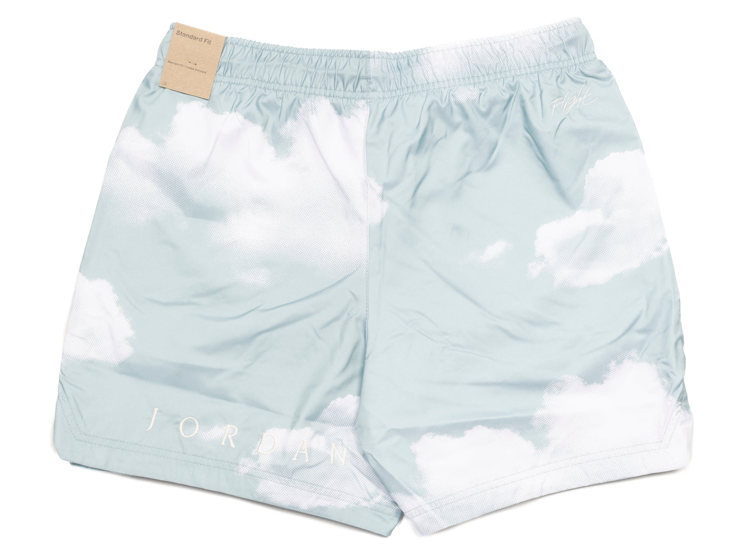 Jordan Essentials Statement Poolside Shorts in Ocean Blue / White - view 2