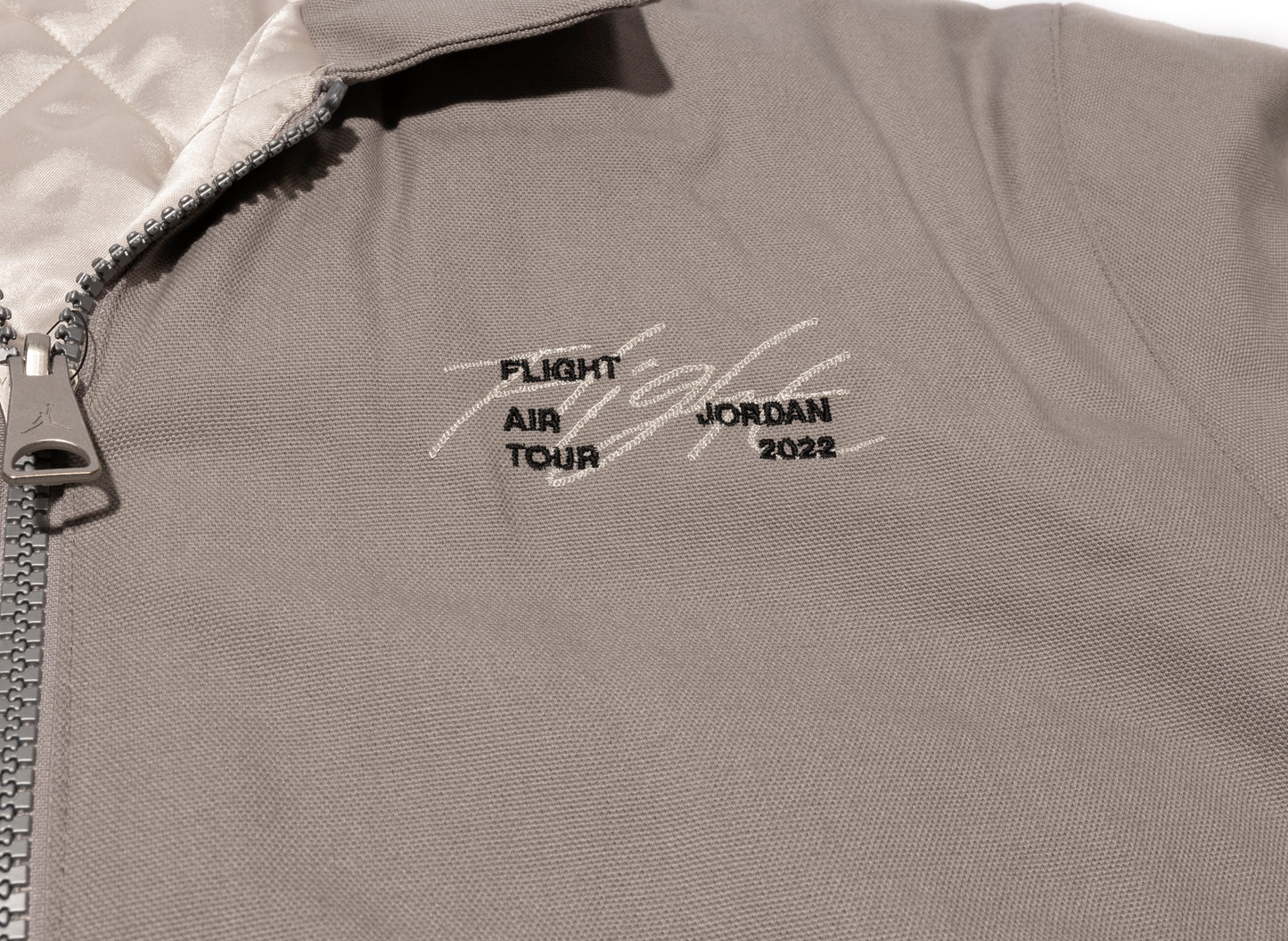 Jordan Flight Heritage Jacket in Enigma Stone / Light Orewood Brown