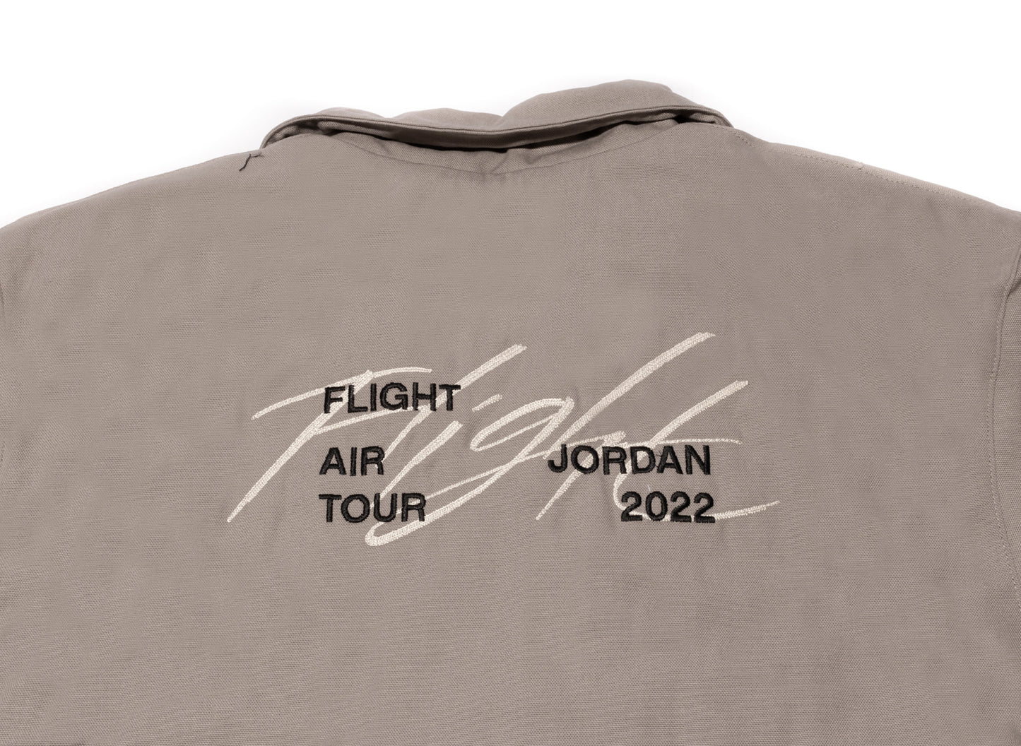 Jordan Flight Heritage Jacket in Enigma Stone / Light Orewood Brown