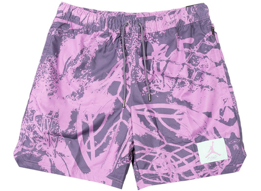 Pantalones cortos estampados Jordan Flight para hombre de piscina en violeta