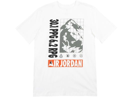 Camiseta utilitaria Jordan Mountainside en blanco