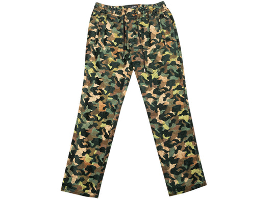 Just Don Camouflage Trousers in Green / Brown