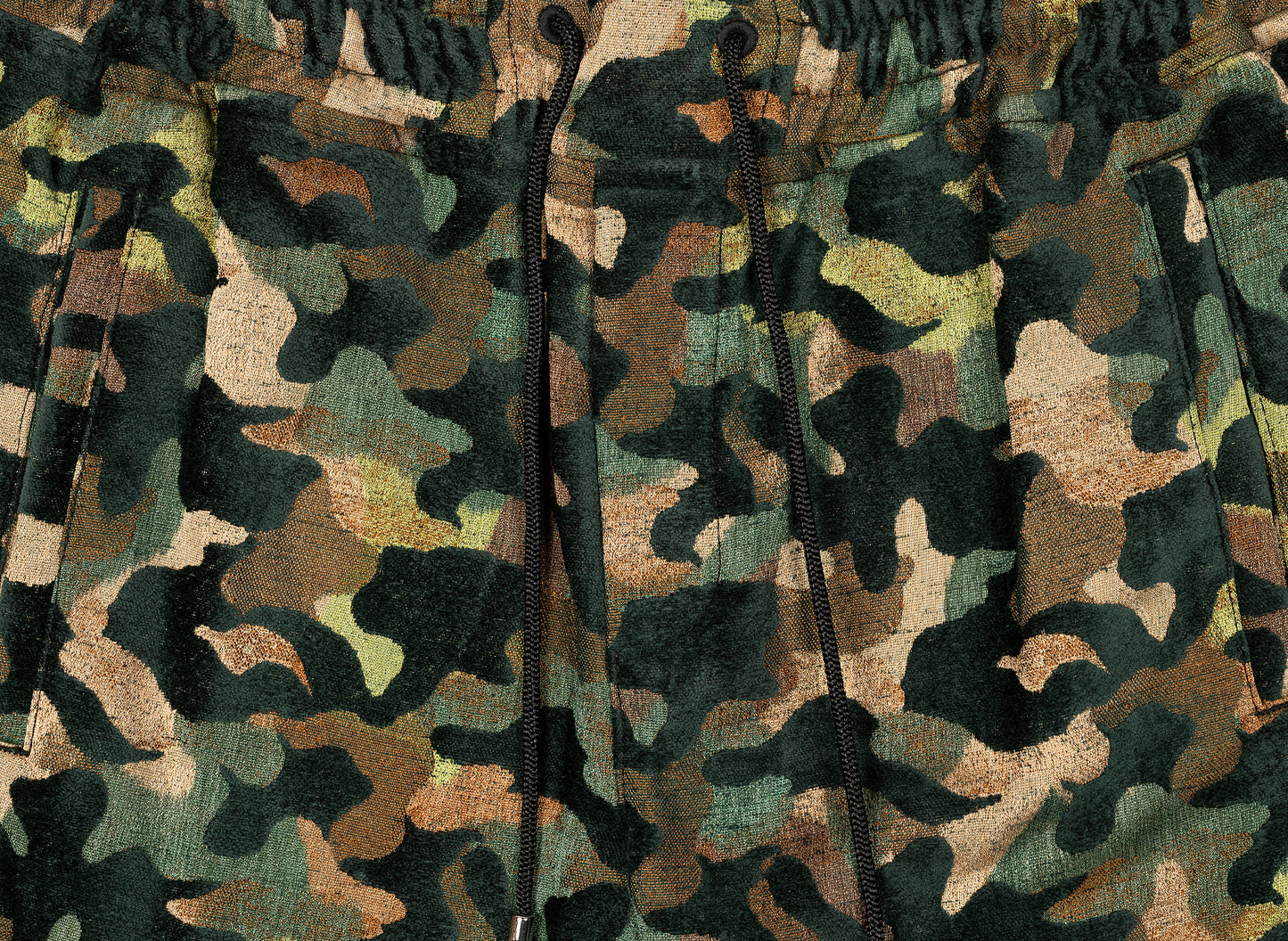 Just Don Camouflage Trousers in Green / Brown