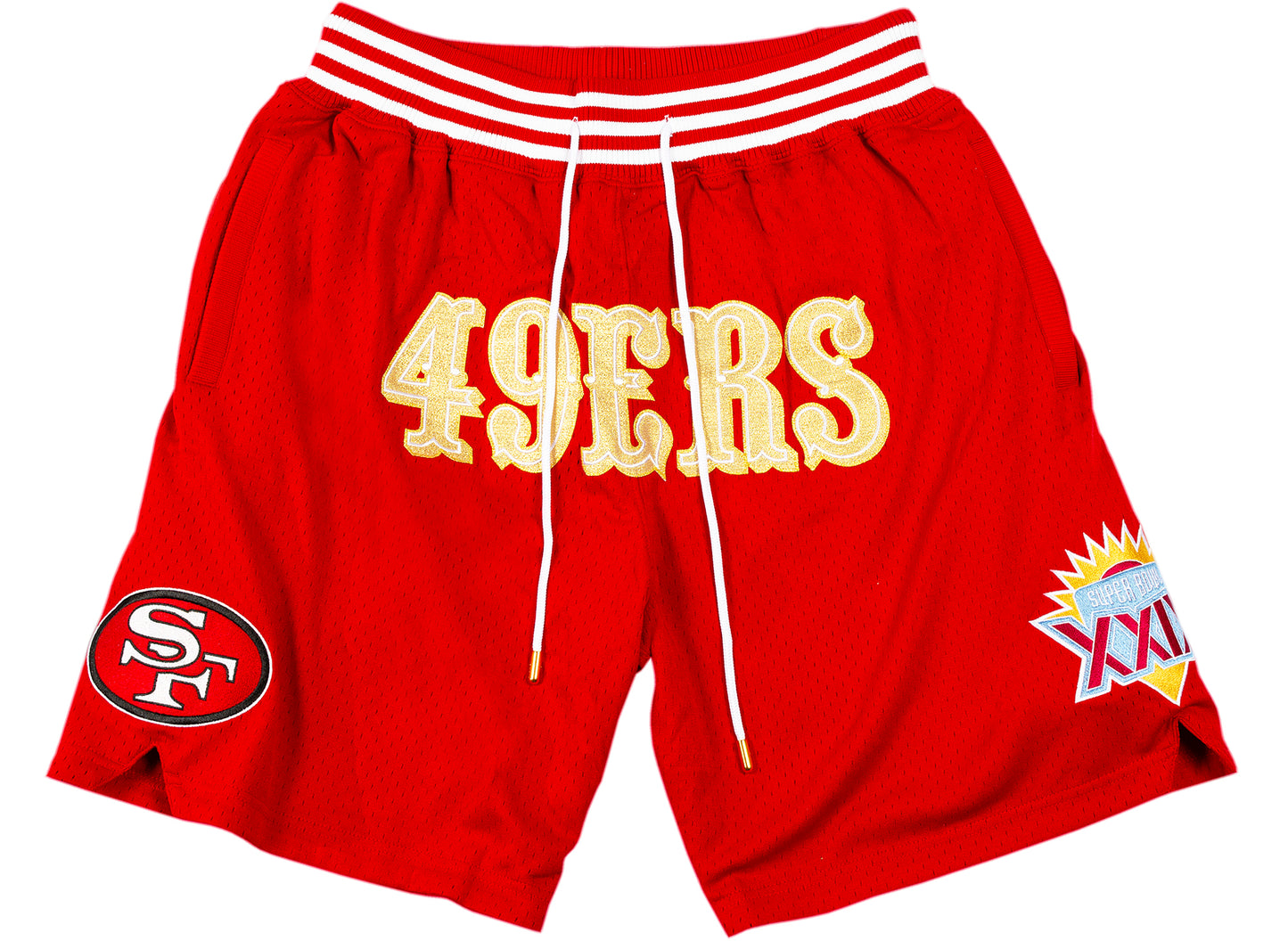 Just Don x Mitchell & Ness San Francisco 49ers Shorts