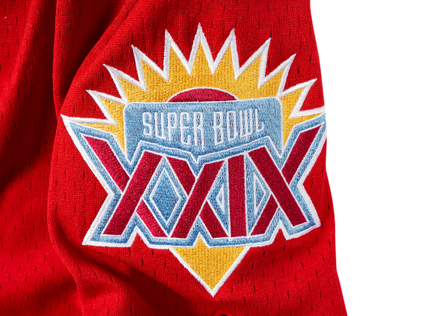 Just Don x Mitchell & Ness San Francisco 49ers Shorts