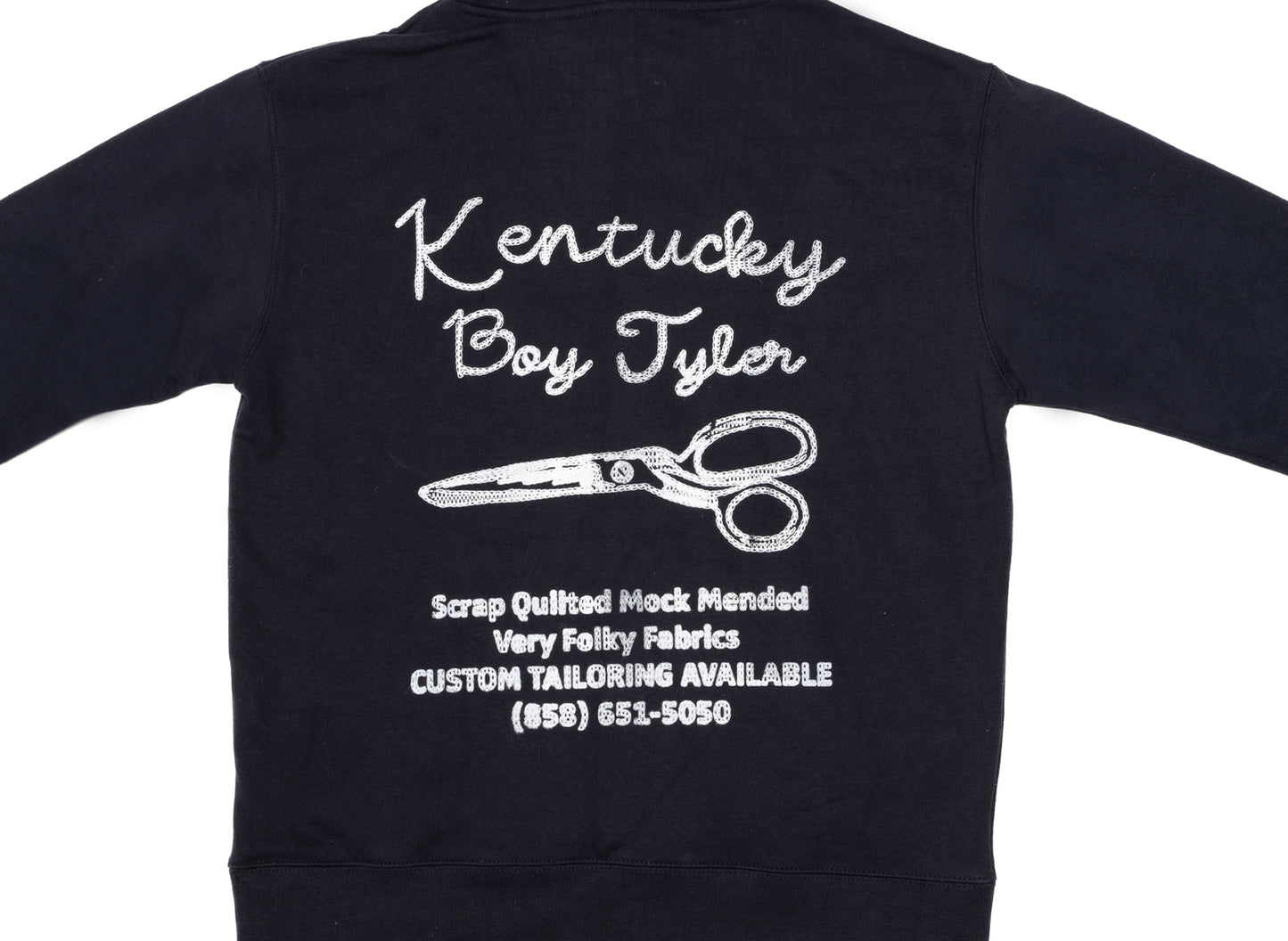 Kentucky Boy Tyler Call Me Hoodie in Navy xld - view 2