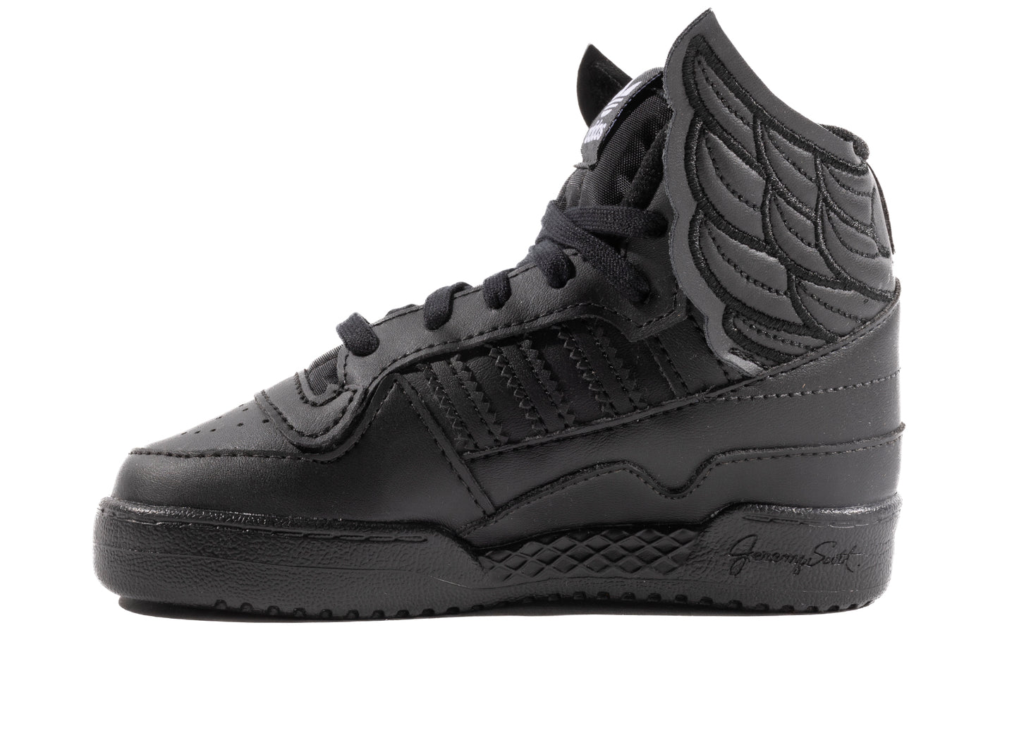 Kid's Adidas Jeremy Scott New Wings in Core Black