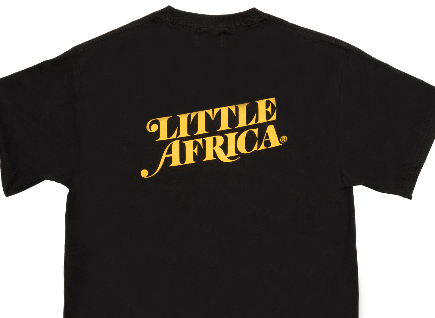 Little Africa Trademark Logo Tee in Black - view 2