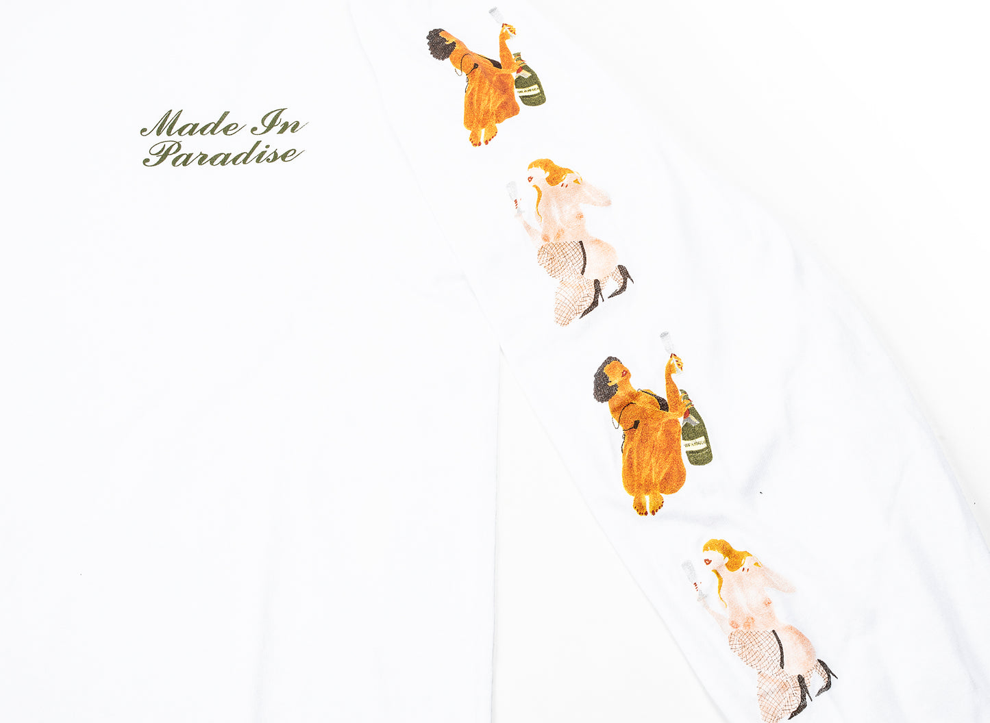 Camiseta de manga larga "White" Made in Paradise Show Girls