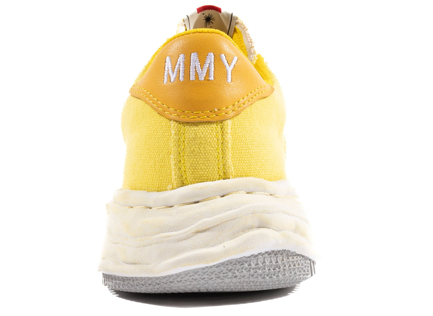 Maison Mihara Yasuhiro Canvas Wayne Low-Top Sneaker in Yellow