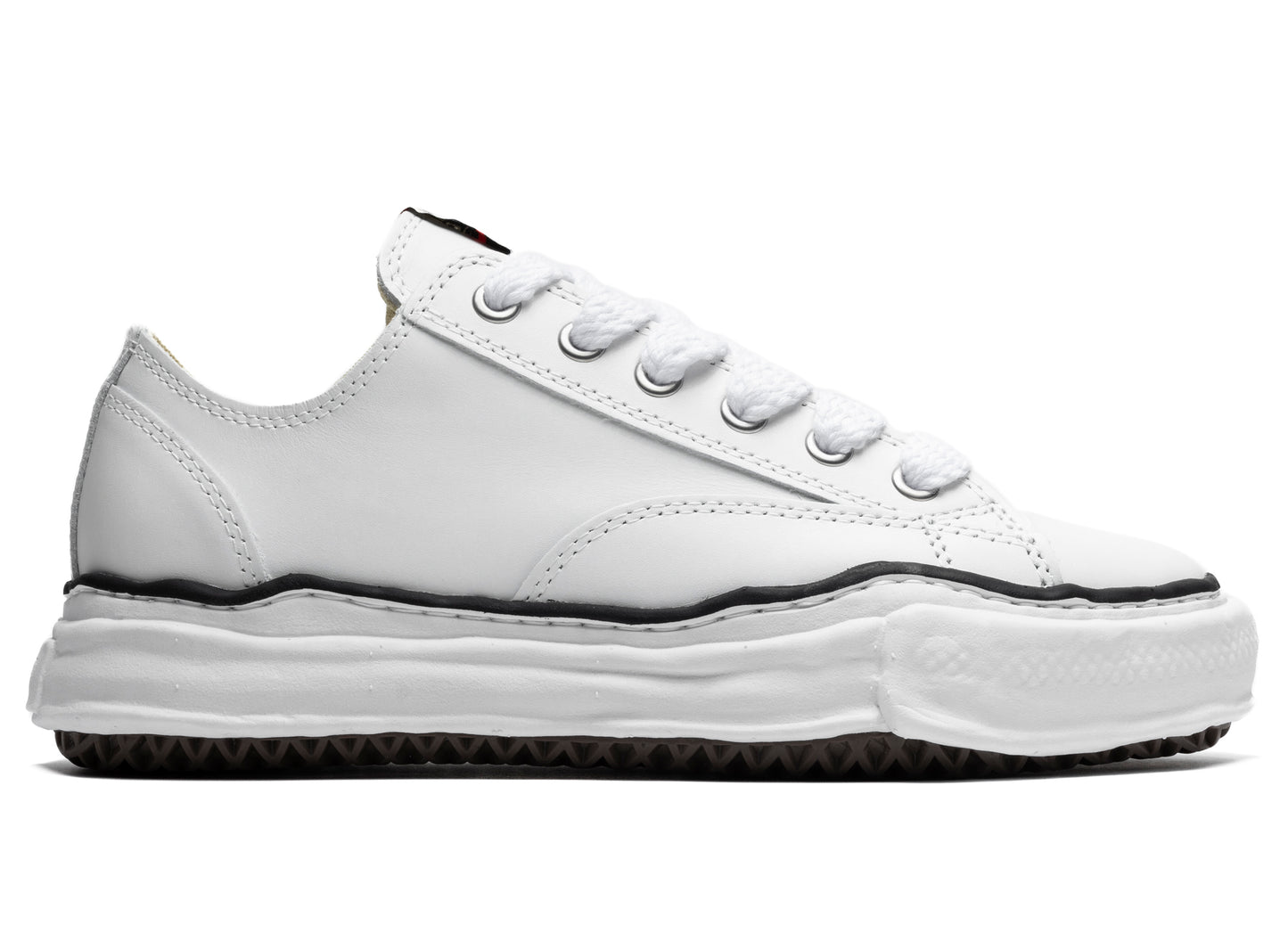 Maison Mihara Yasuhiro Low Top Lace Up Sneaker in White