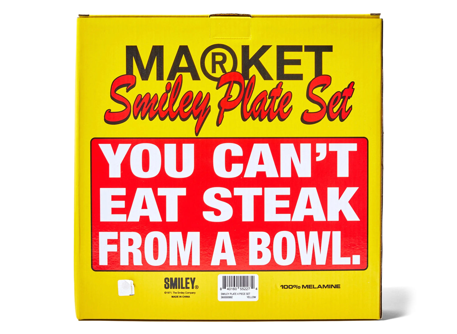 Market Smiley Plate 4 Piece Set - view 3