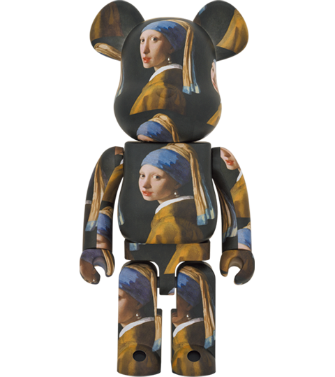 Medicom BE@RBRICK Johannes Vermeer 'Girl w/ a Pearl Earring' 1000% Figure