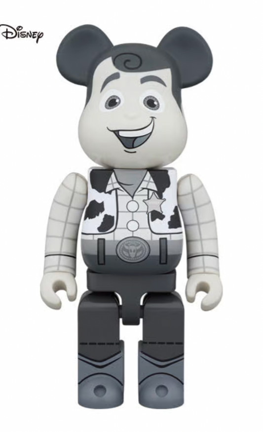 Medicom BE@RBRICK Woody 1000% 'Black & White Version'