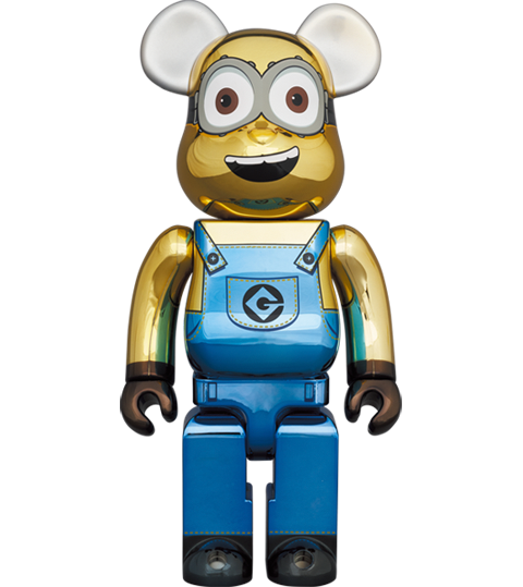 Medicom Toy Dave Chrome Version 1000% BE@RBRICK