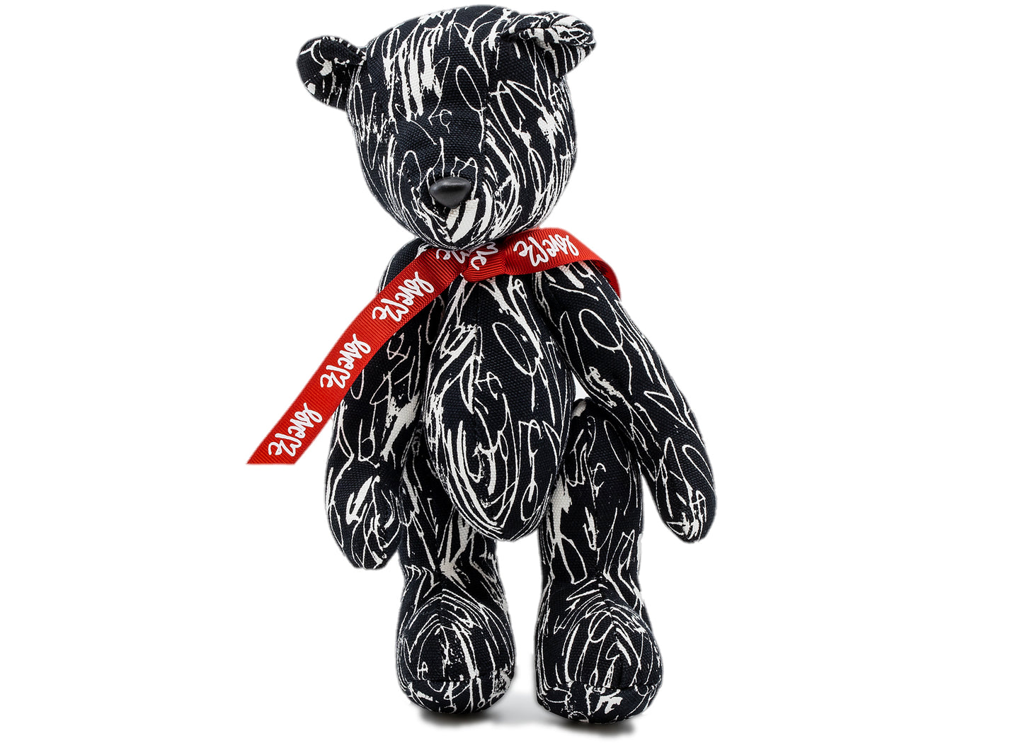 Medicom Toy x Curtis Kulig 'All Over' Teddy Bear in Black / White