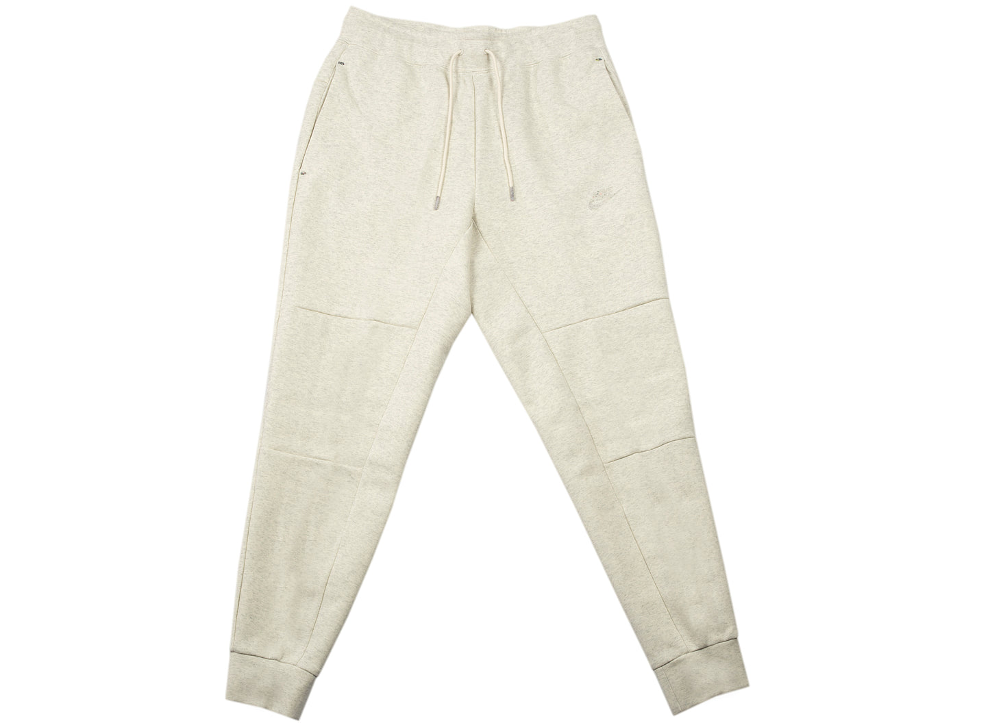 Men's Nike Sportswear Tech Fleece Pants in White / Heather