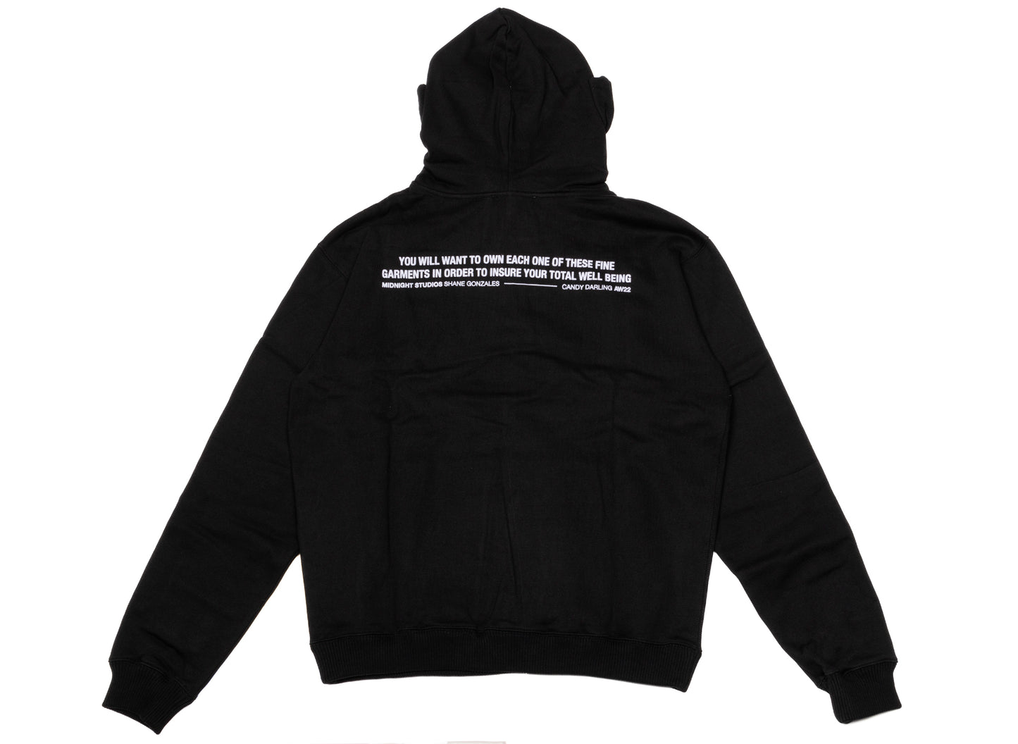 Midnight Studios Micro Hooded Sweatshirt - view 2