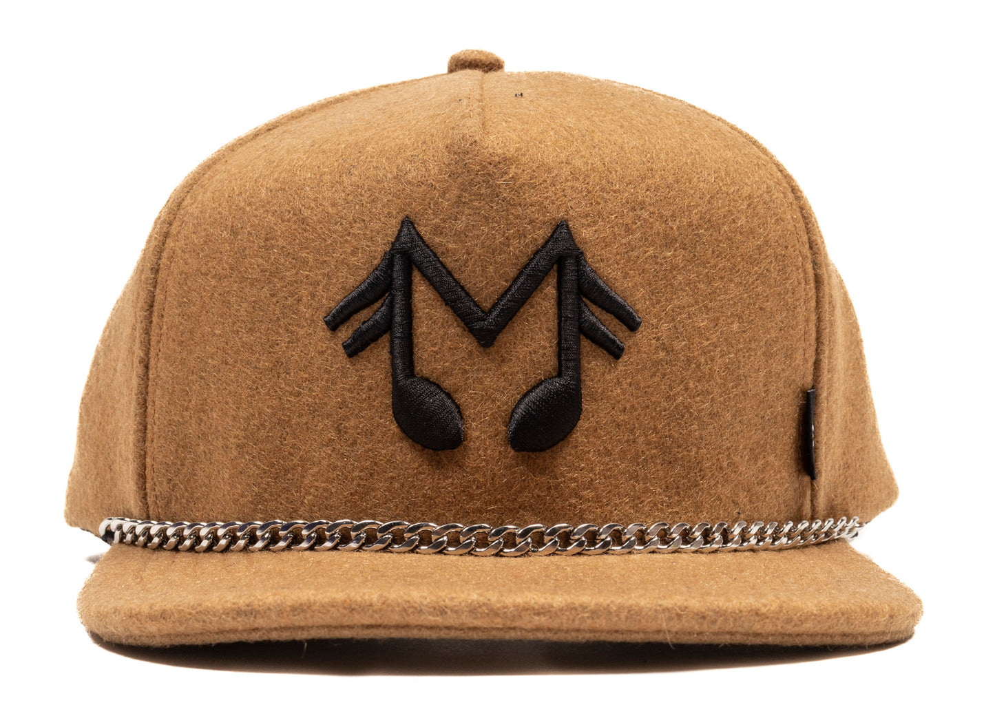 Midnight Studios Treble Logo Baseball Cap in Sand