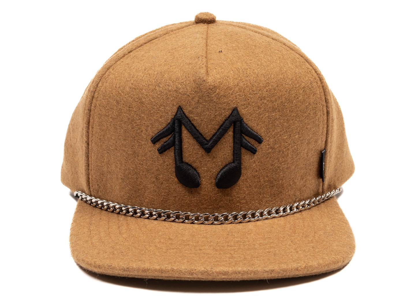 Midnight Studios Treble Logo Baseball Cap in Sand