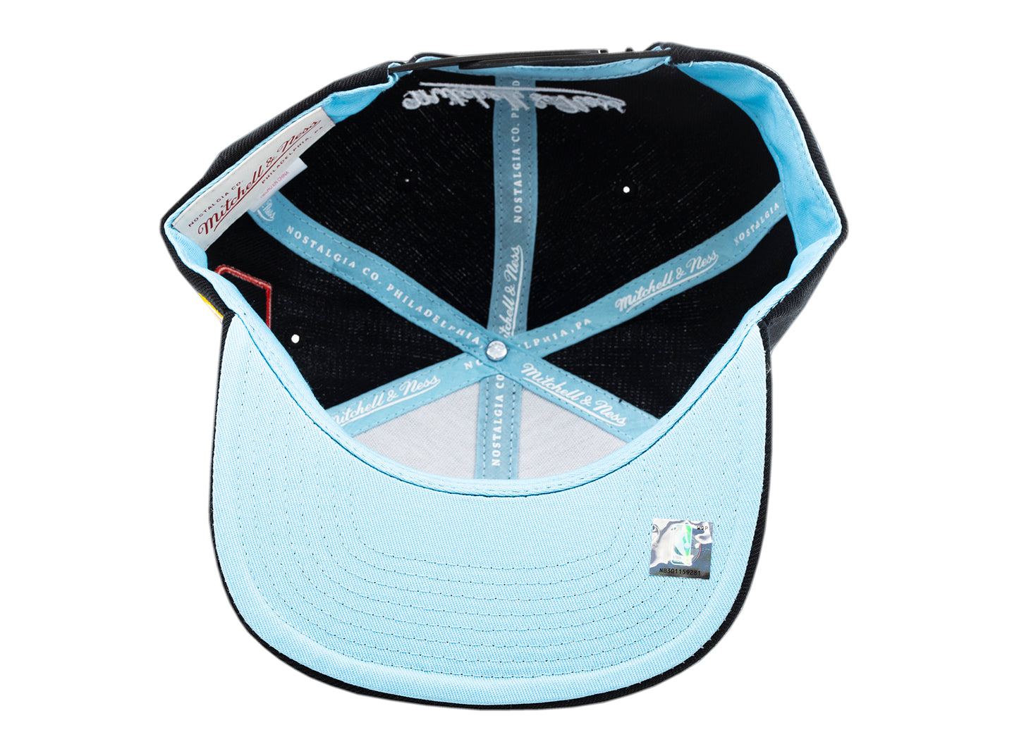 Mitchell & Ness Blue Under Finals Snapback HWC Milwaukee Bucks