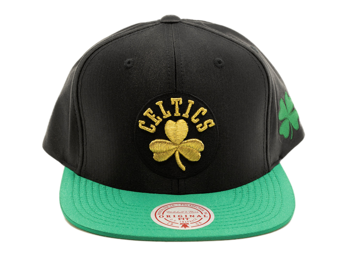 Mitchell & Ness Celtics Gold St. Patrick's Day Snapback