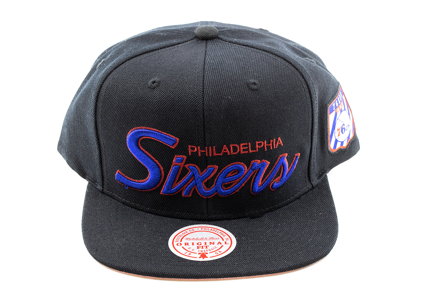 Gorra Mitchell & Ness Rosa Under Finals HWC Philadelphia 76ers