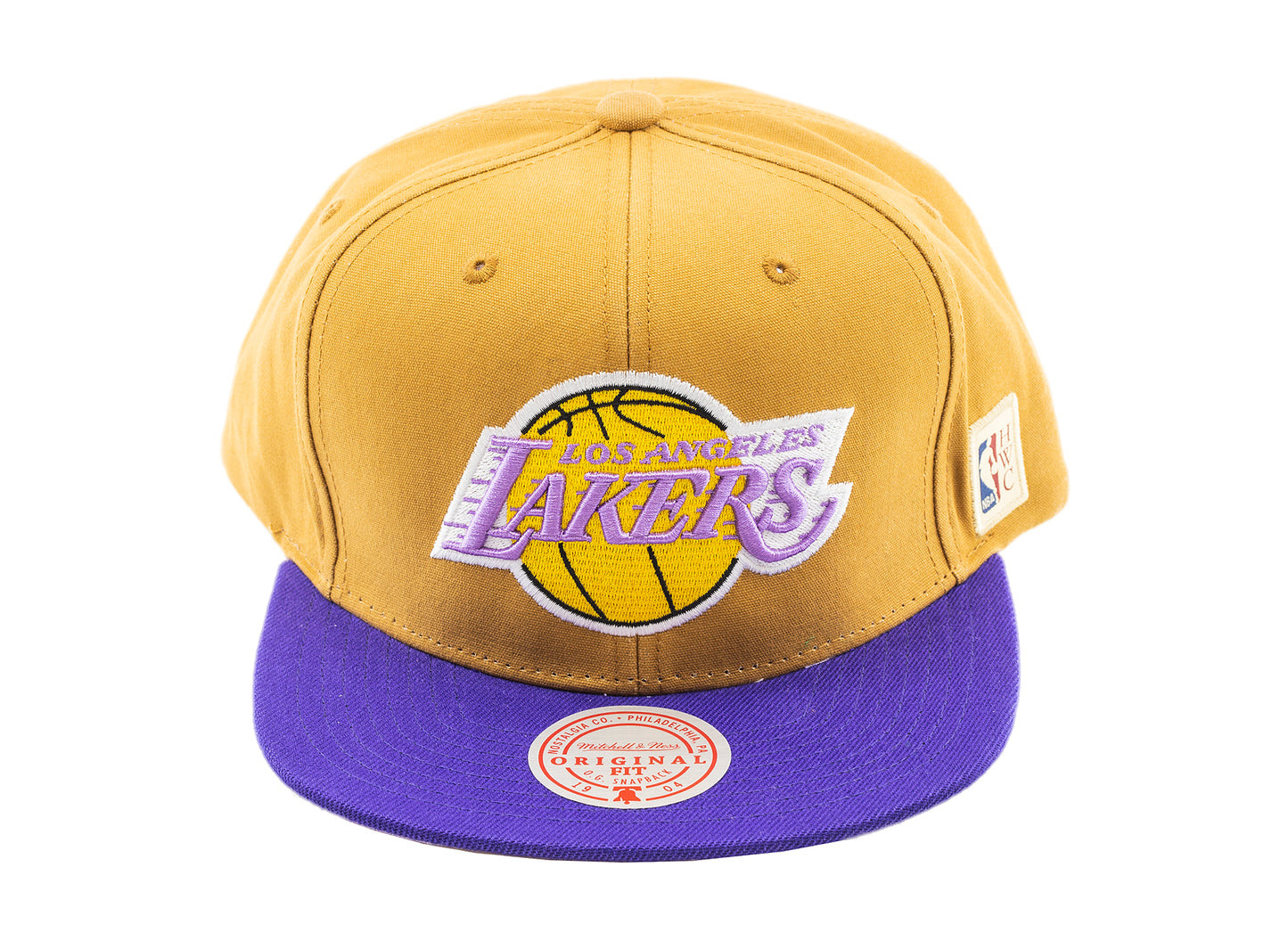 Mitchell & Ness Purple Under Finals Snapback HWC LA Lakers