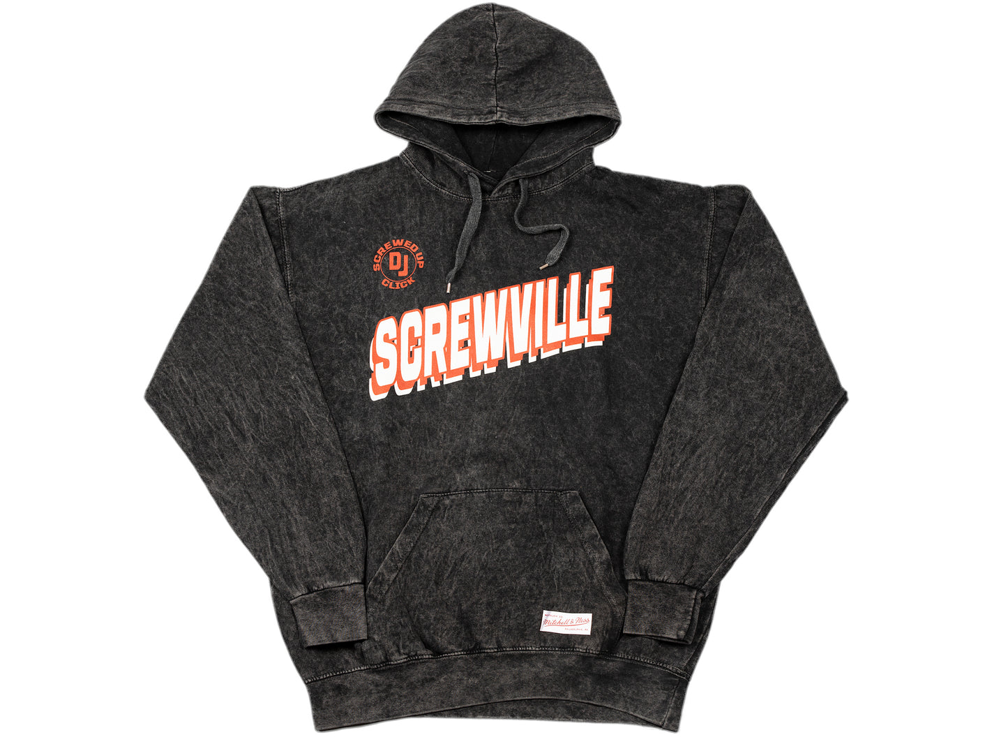 Mitchell Ness x DJ Screw Screwville Tie-Dye Hoodie