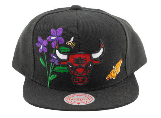 Mitchell & Ness x NBA State Flower Snapback 'Chicago Bulls'