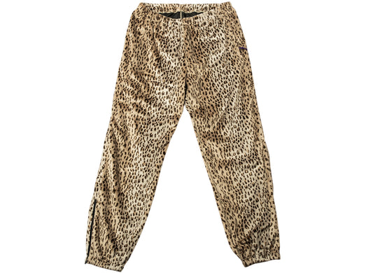Needles Sportswear Zipped Sweatpants in Leopard