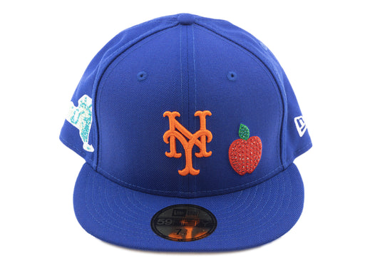 New Era New York Mets 59FIFTY Bestickte Fitted Cap