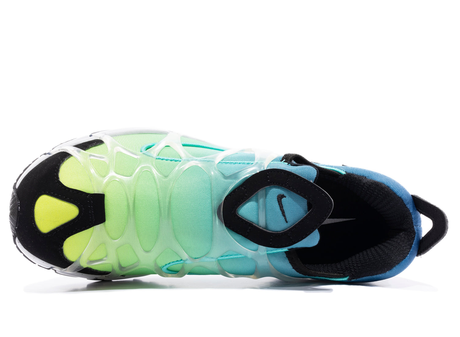 Nike Air Kukini SE in White / Black / Lemon Venom / Aurora Green - view 4