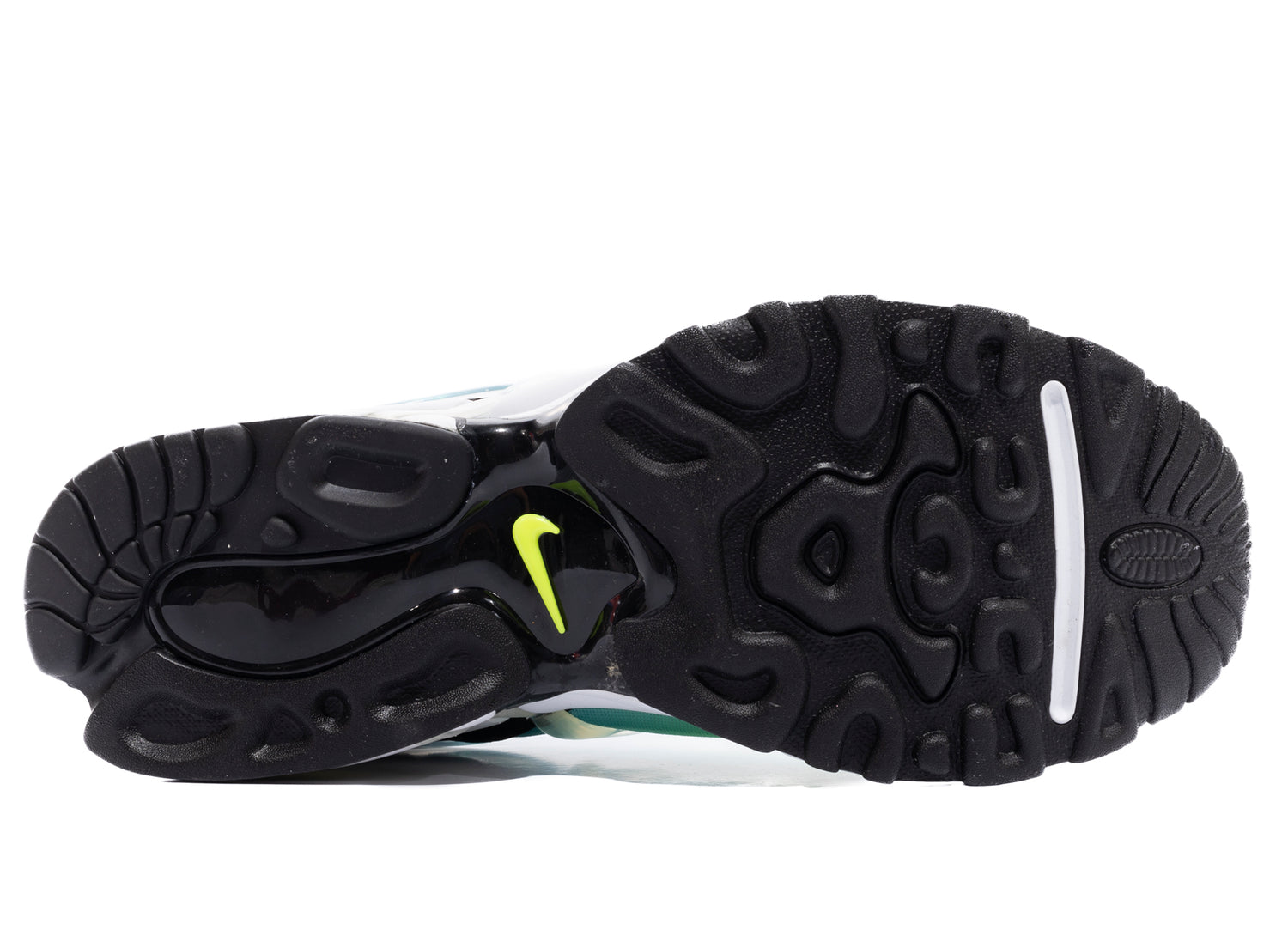 Nike Air Kukini SE in White / Black / Lemon Venom / Aurora Green - view 5