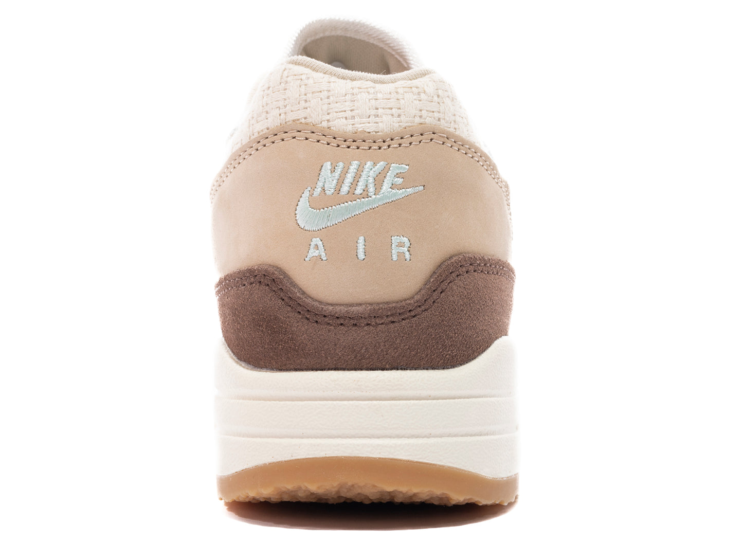 Nike Air Max 1 Premium QS 2 'Crepe' in Medium Brown / Mint Foam / Mushroom / Muslin - view 2