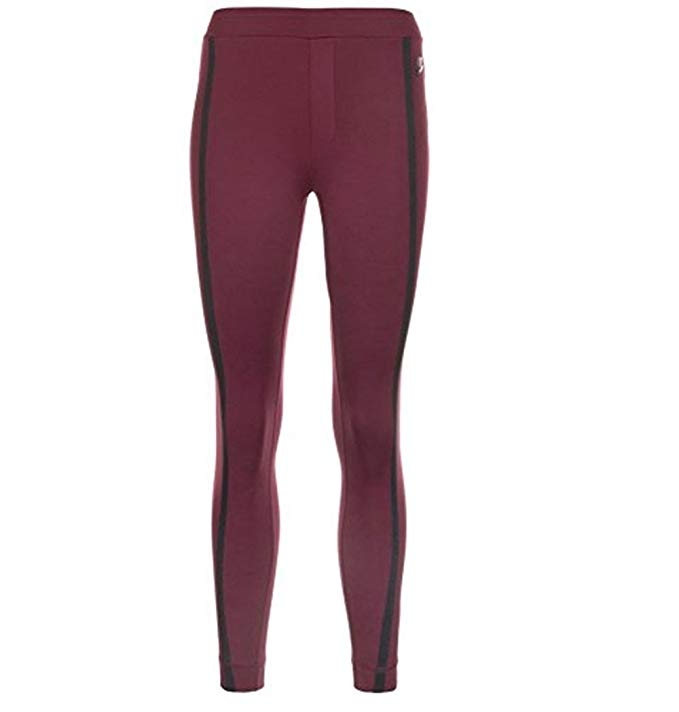 Nike Bonded Legging in Maroon