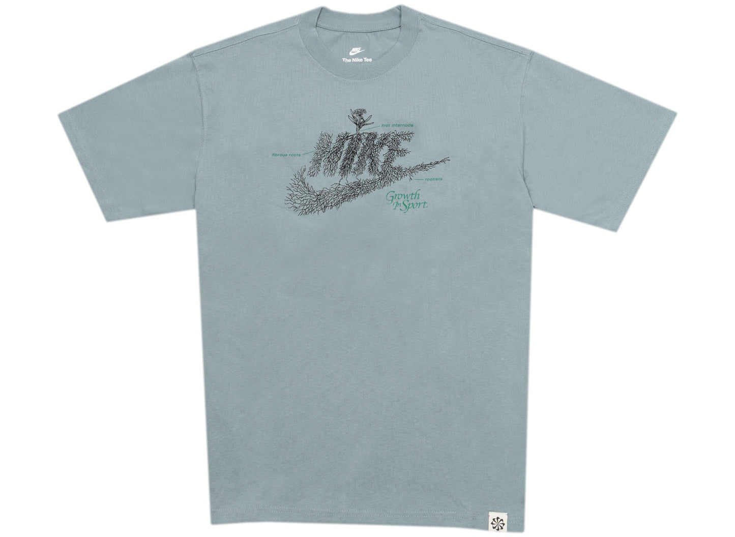 Nike Sportswear Graphic Tee in Aviator Grey