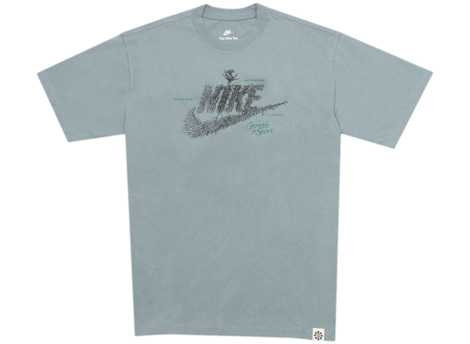 Nike Sportswear Graphic Tee in Aviator Grey