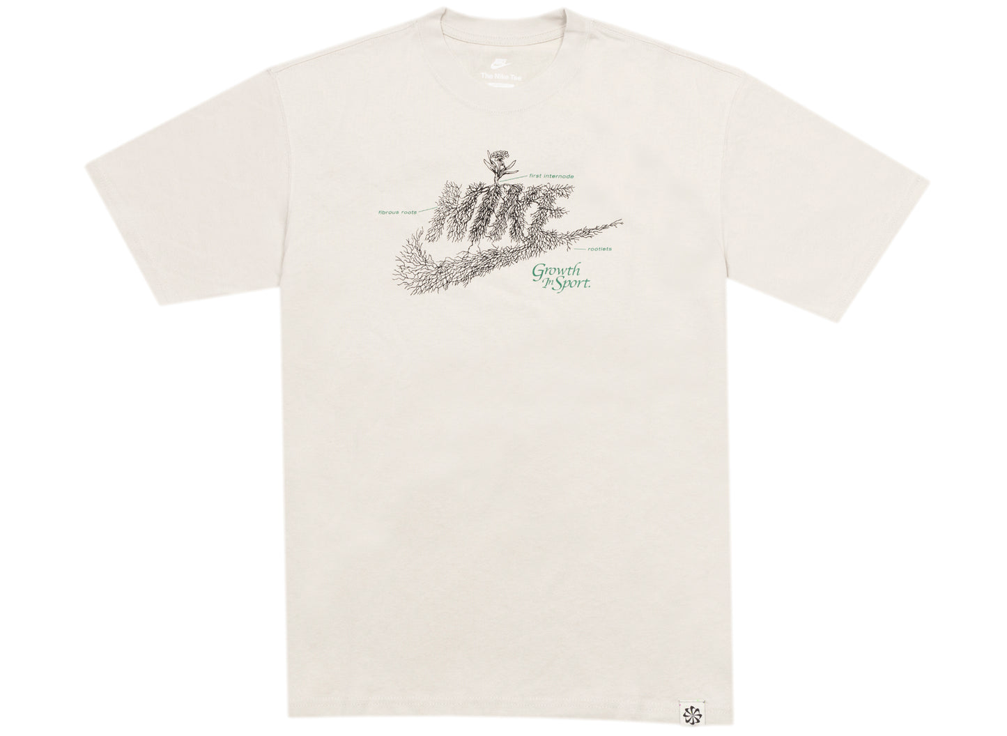 Nike Sportswear Graphic Tee in Light Bone