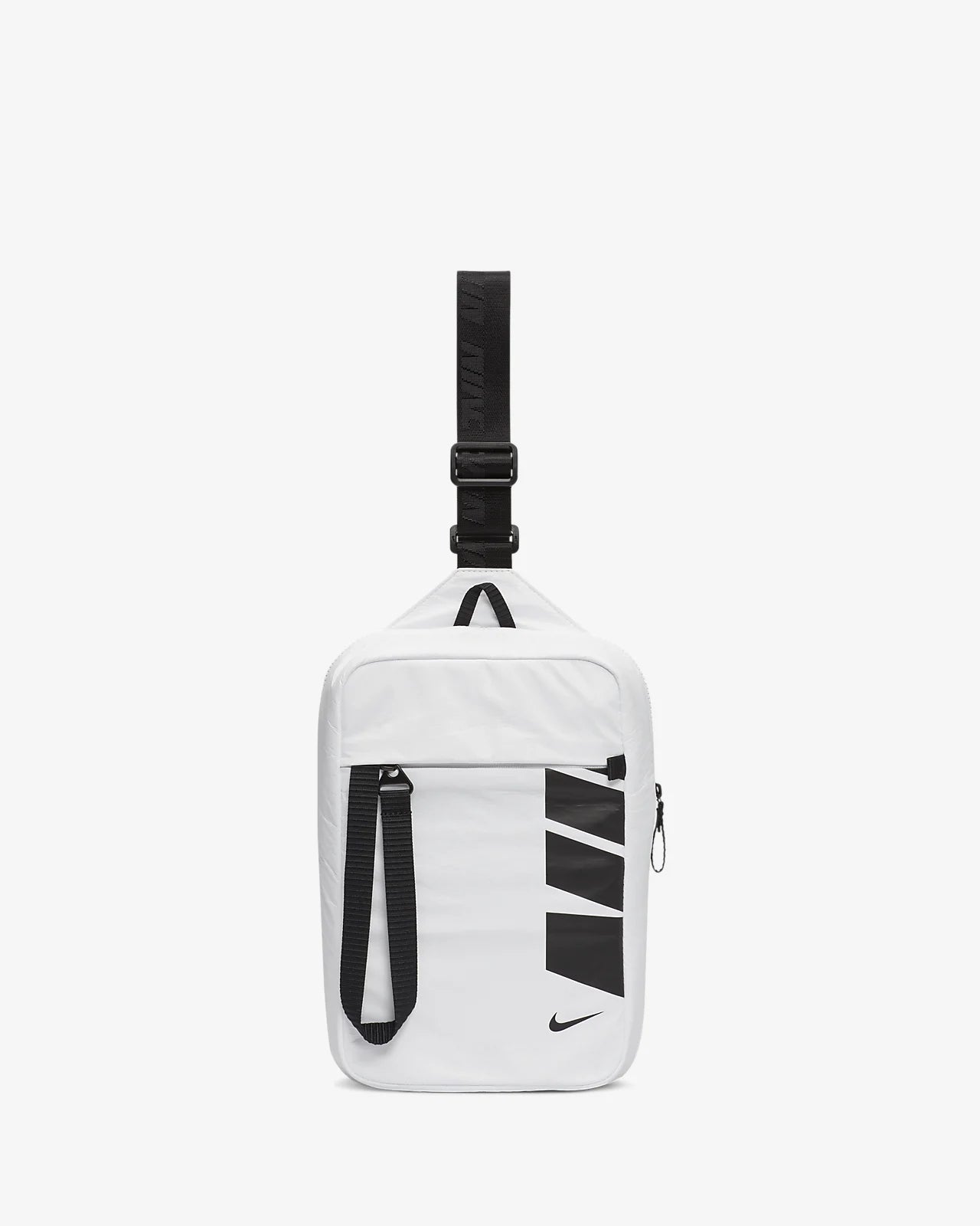 Nike Sportswear Hip Pack in White / Black