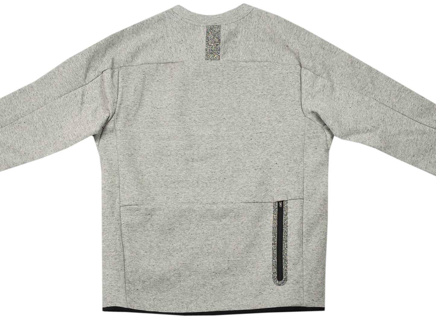 Sudadera de cuello redondo de vellón Nike Sportswear Tech Fleece en gris