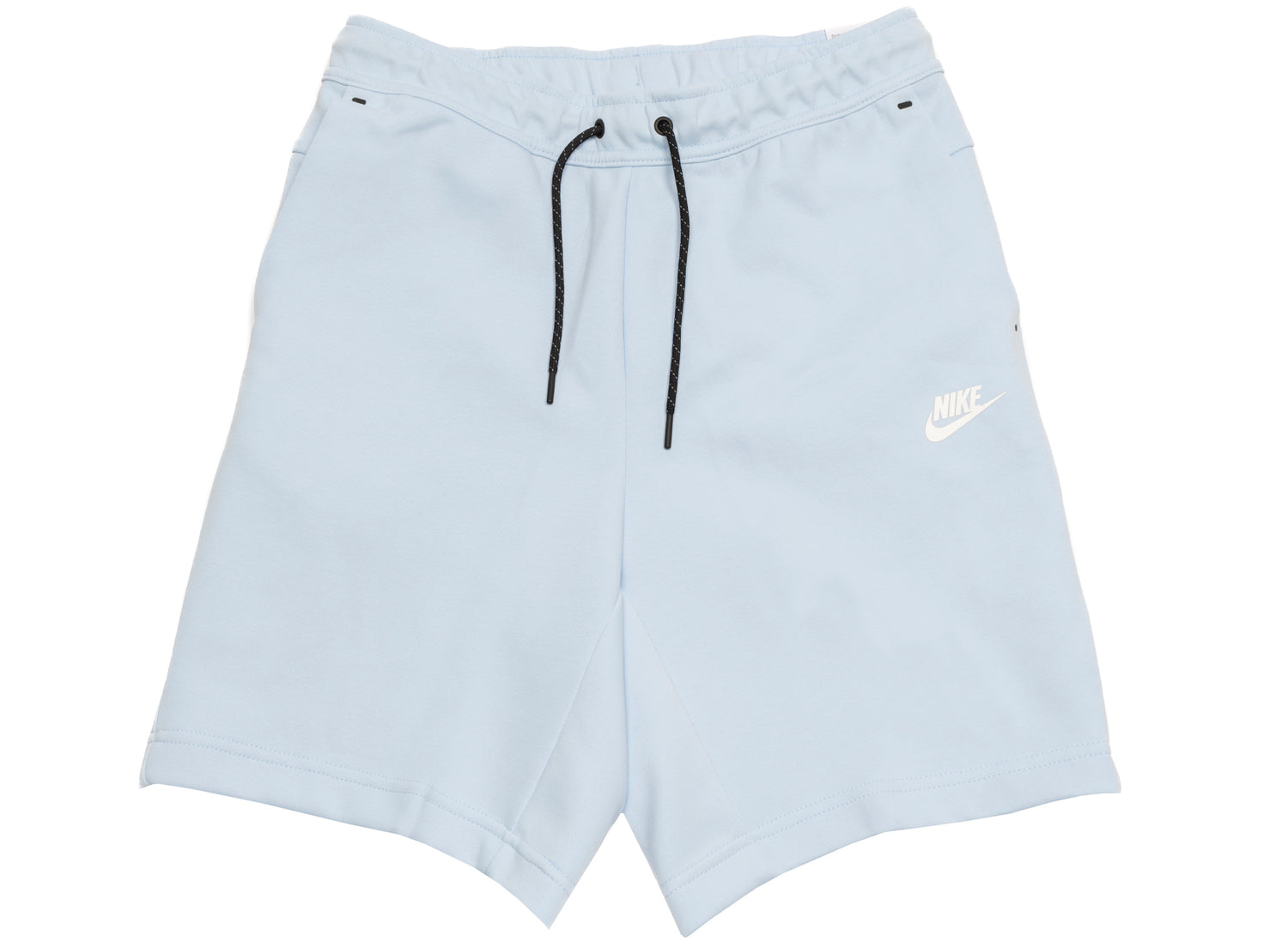 Nike Tech Fleece Shorts in Celestine Blue / White