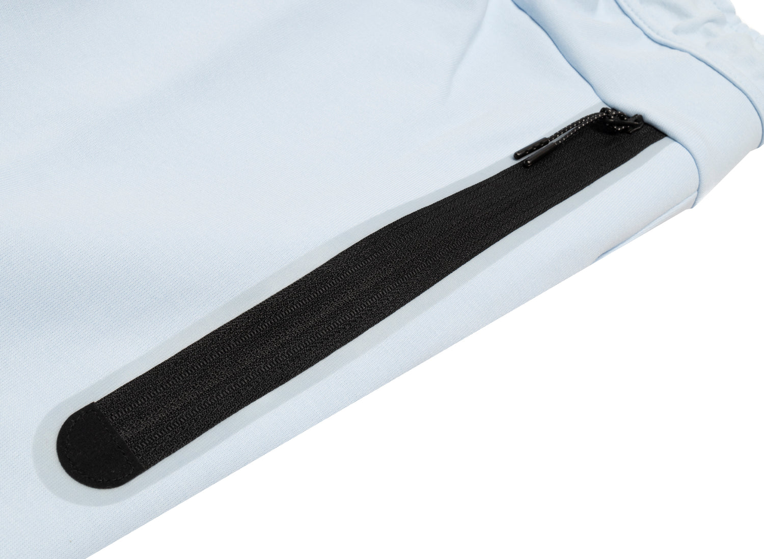 Nike Tech Fleece Shorts in Celestine Blue / White - view 2