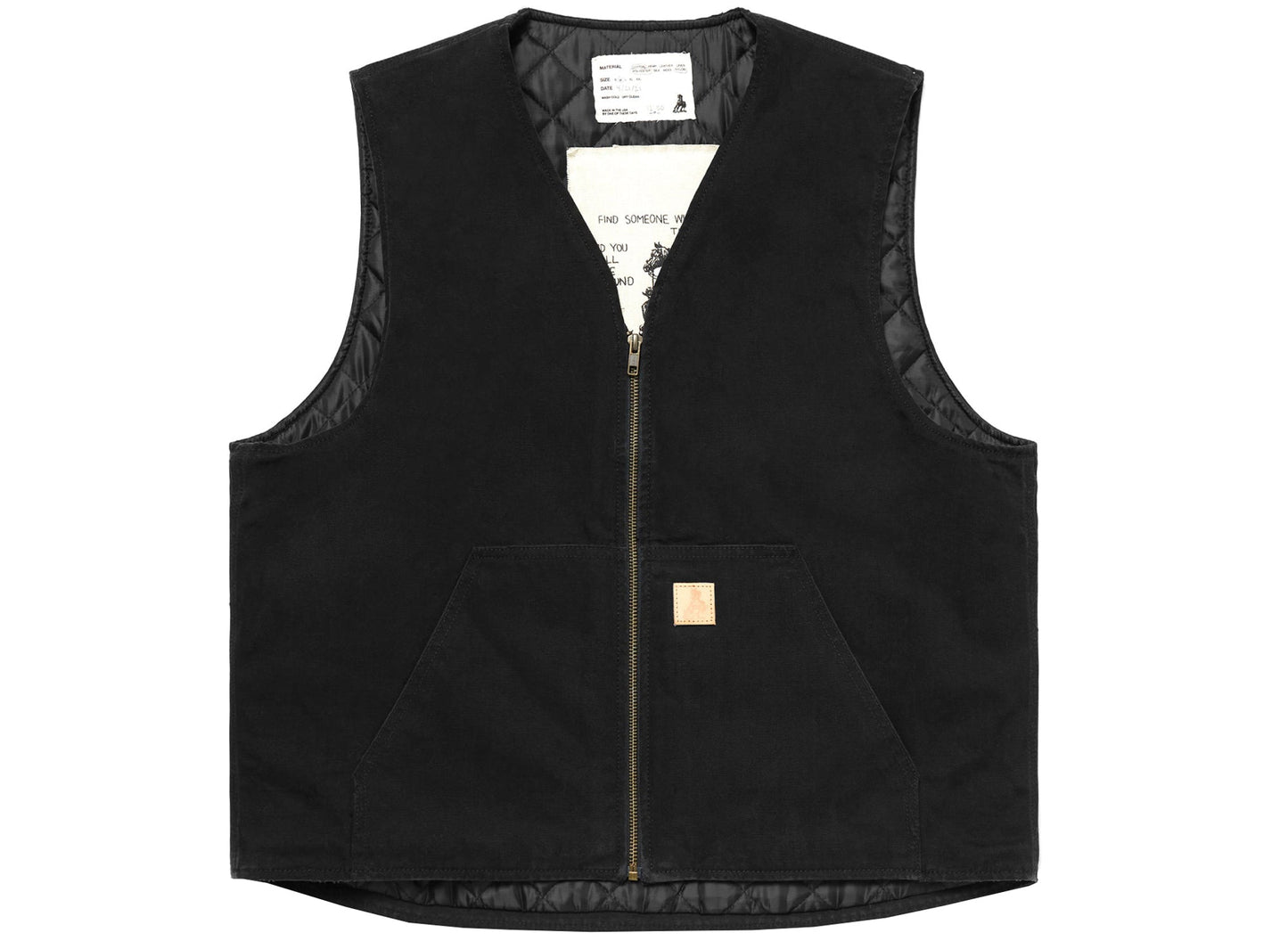 One of These Days Hometown Hero Vest in Black