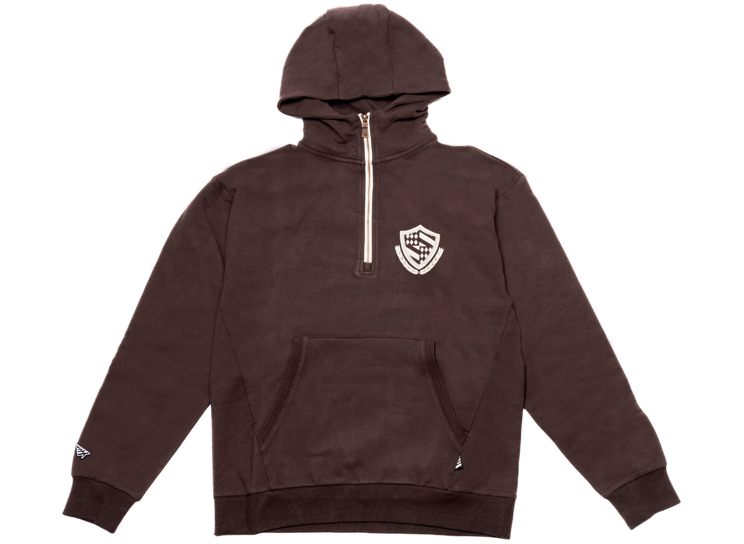 Paper Planes Collegiate Spectrum Half Zip Hoodie