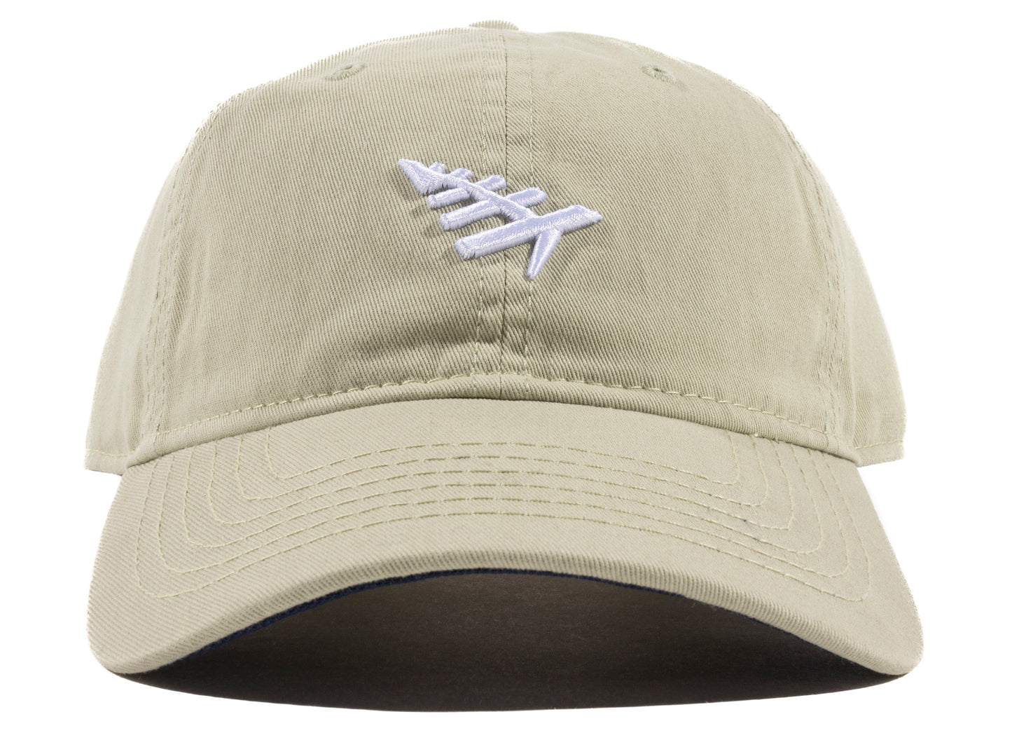 Paper Planes Overdye Dad Hat in Salbeigrün