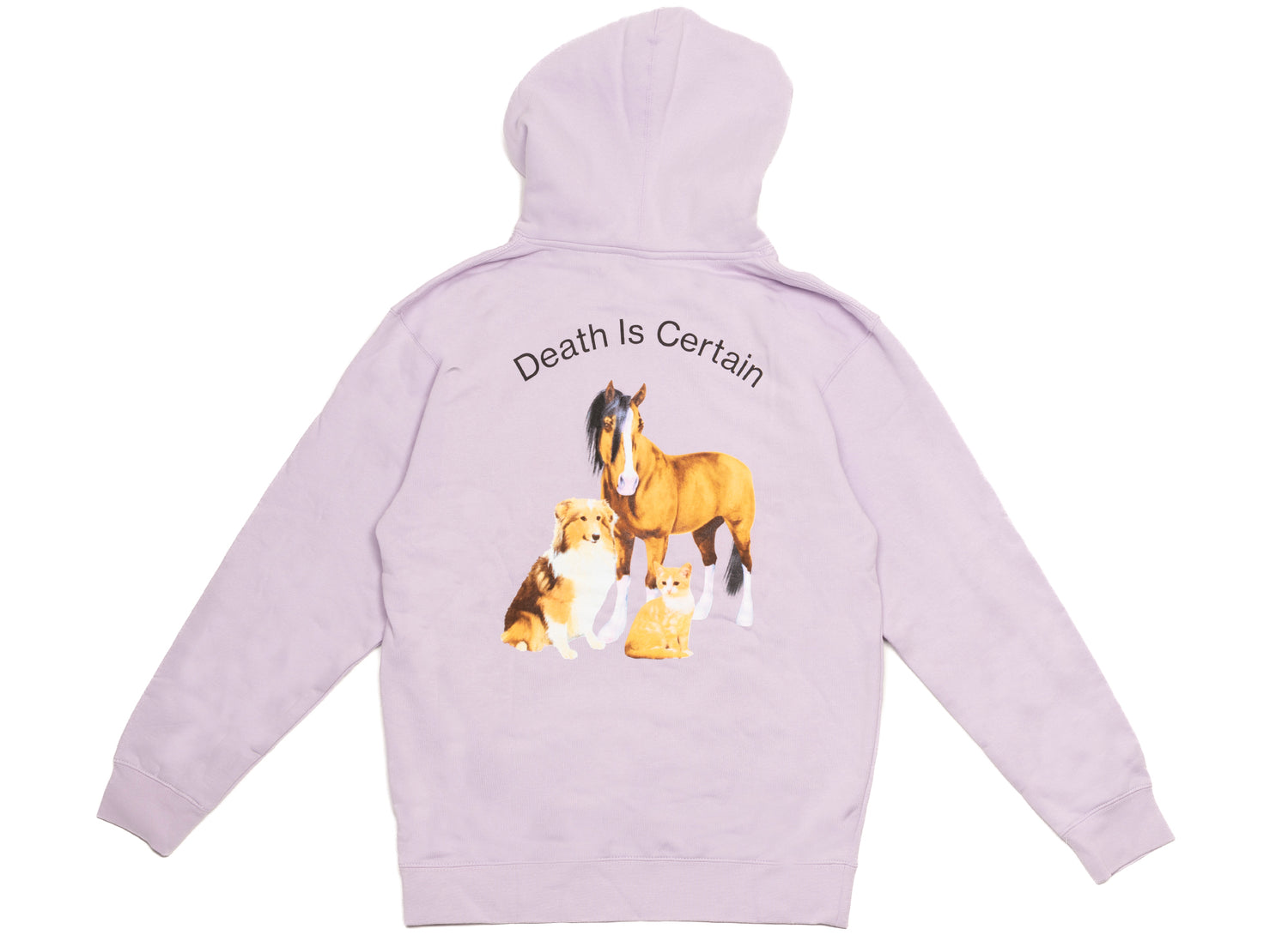 Pleasures Death Hoodie in Lavender - view 2