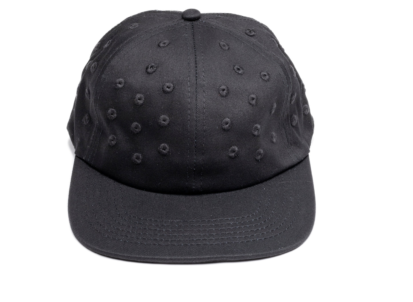 Pleasures Eyelet Snapback in Black